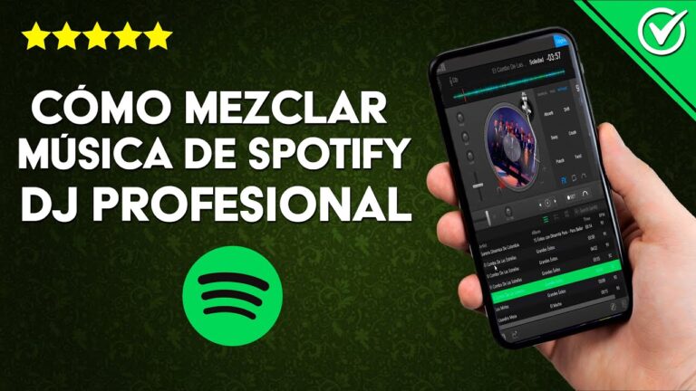 ¡Conviértete en un DJ profesional con nuestra app que utiliza Spotify!