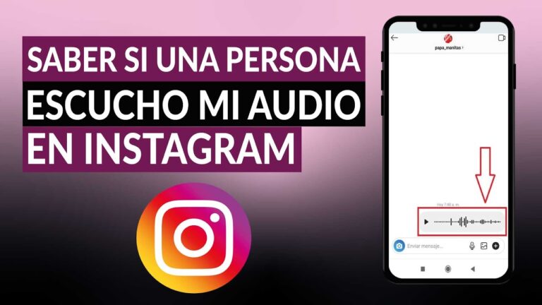 ¿Te ignoraron en Instagram? Descubre cómo saber si escucharon tu audio
